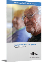 Faltblatt Hausgemeinschaft Vietingstraße, Rheda-Wiedenbrück