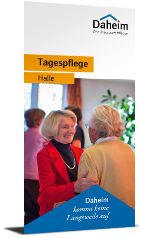 Faltblatt Tagespflege Halle/Westfalen